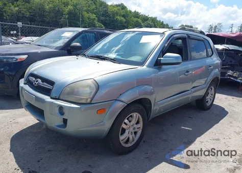 2007 Hyundai Tucson Limited/Se из США, поврежденный, VIN KM8JN72D07U494390